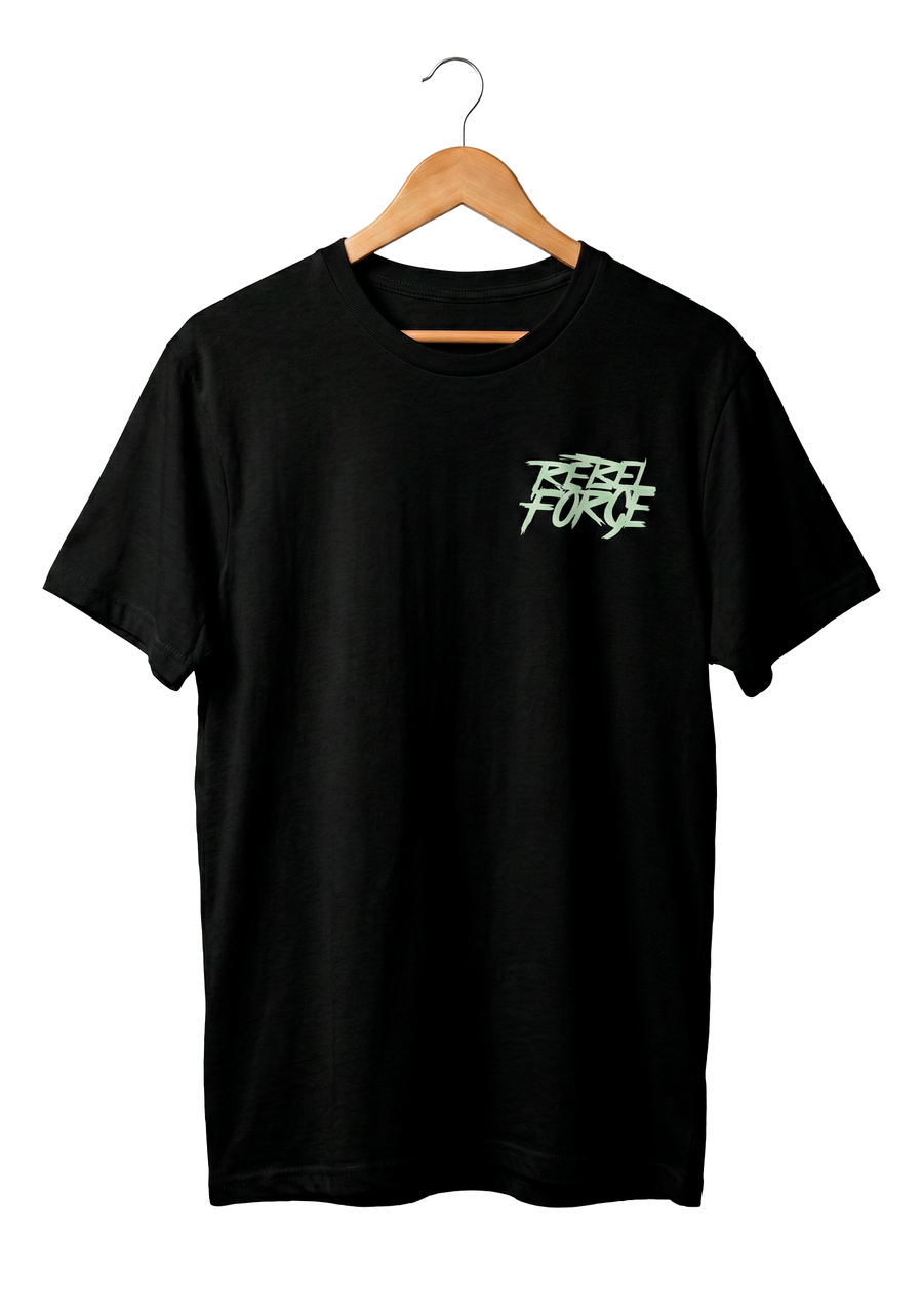 RebelForge X Minos — Playera Negra Mod.1