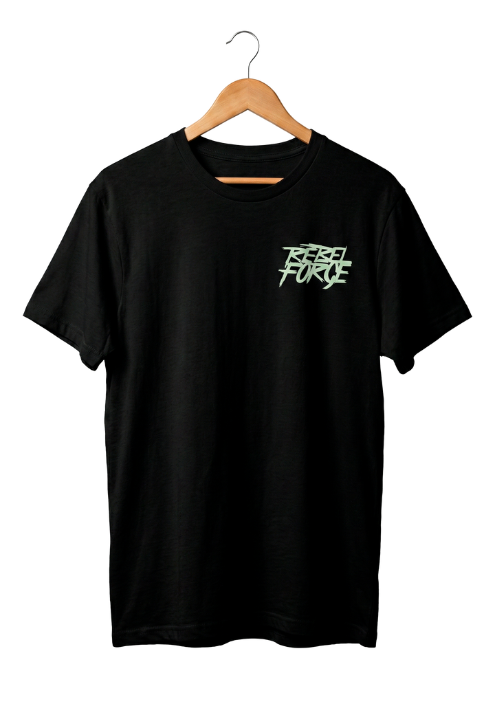 RebelForge X Minos — Playera Negra Mod.1