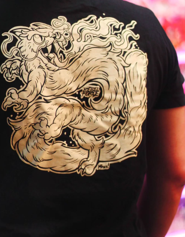 RebelForge X Minos — Playera Negra Mod.2