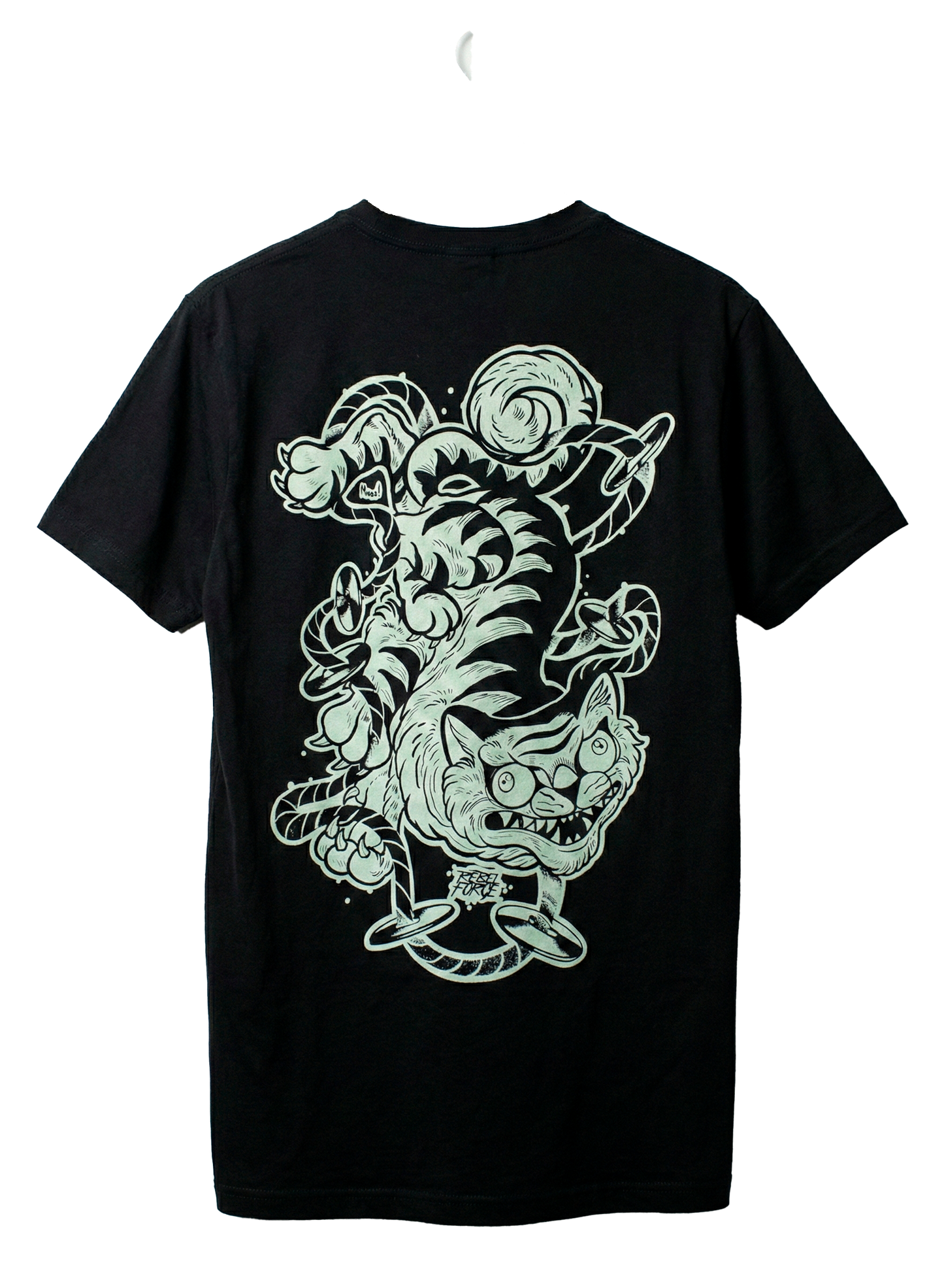 RebelForge X Minos — Playera Negra Mod.1