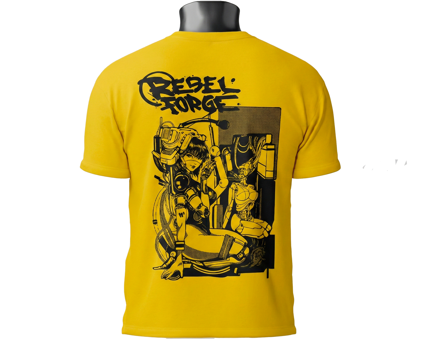Rebel Forge x Hidrógeno — Playera Amarilla